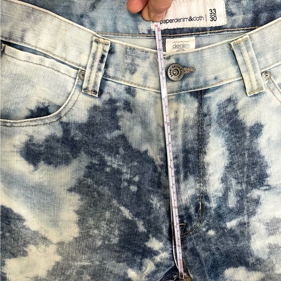 Upcycled Ocean Galaxy Jeans Size 32 x 30 8 10 12 - Picture 7 of 14